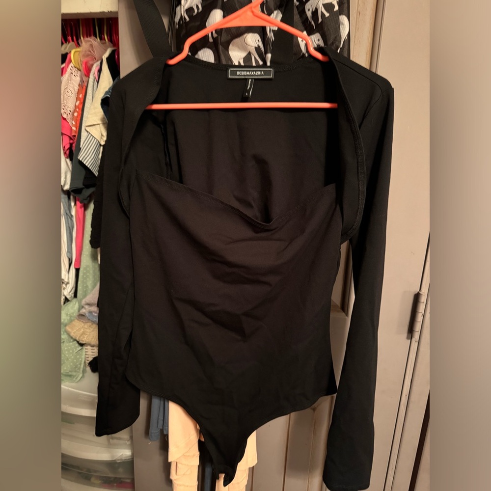 BCBG black body suit L